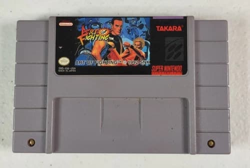 Art of Fighting (Super Nintendo Entertainment System, 1993) SNES Cart Only