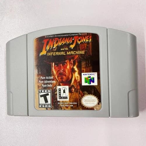Indiana Jones and the Infernal Machine - Nintendo 64 (N64) Best price