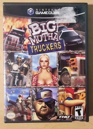 Big Mutha Truckers Nintendo GameCube, 2003 Complete In Box Manual Cib Tested