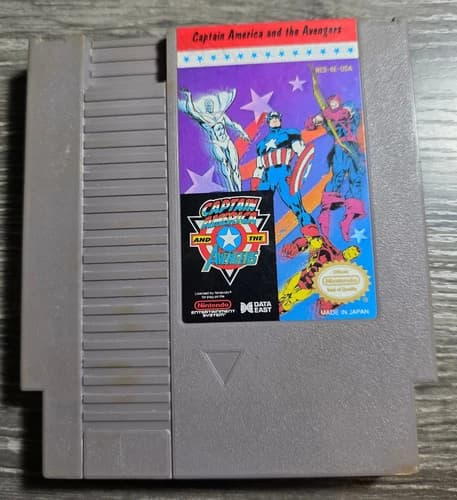 Captain America and The Avengers (Nintendo, 1991) NES Cart Only TESTED