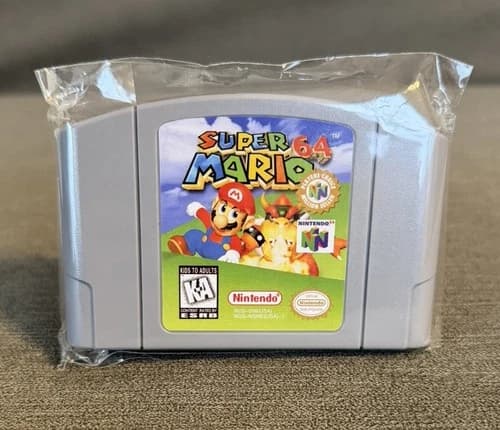 Super Mario 64 For Nintendo 64 N64 US Version -1996