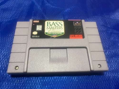 BASS Masters Classic -- Pro Edition (Super Nintendo Entertainment System, 1996)