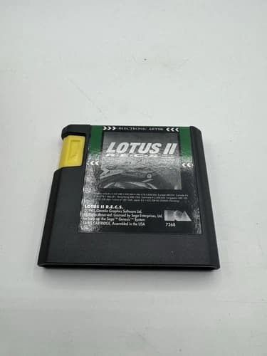 Lotus II (Sega Genesis, 1993) Cartridge Only.