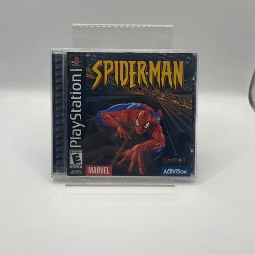 Spider-Man Sony PlayStation 1 PS1 2000 CIB NTSC