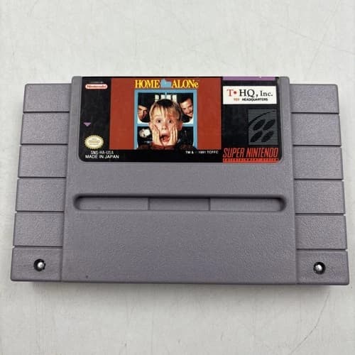Home Alone (SNES Super Nintendo) Cart Only - Tested - Free Shipping