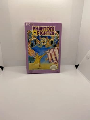 Phantom Fighter NES(Nintendo Entertainment System, 1990) - Complete w/Box Tested