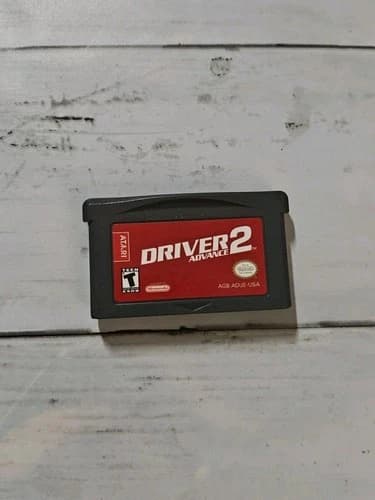 Nintendo Game Boy Advance Driver Advance 2 Authentic Atari 2002 Tested