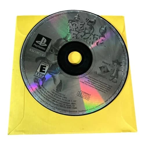 Sony PlayStation 1 PS1 Disc Only TESTED Ape Escape 1999 GH