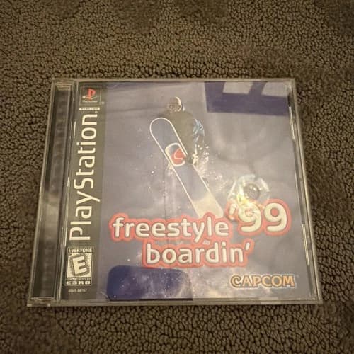 Freestyle Boardin '99 (Sony PlayStation 1 PS1, 1999) Complete with Manual