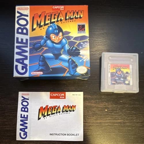 Capcom Mega Man: Dr. Wily's Revenge Nintendo Game Boy NTSC-U/C CIB w/ Box Manual