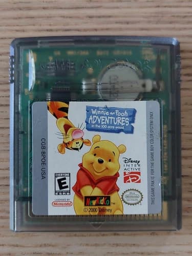 Disney's Winnie the Pooh Adventures in the 100 Acre Wood for Game Boy Color Used
