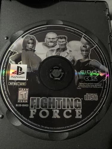 Fighting Force PlayStation One PS1 Perfect Resurfaced Disk Only