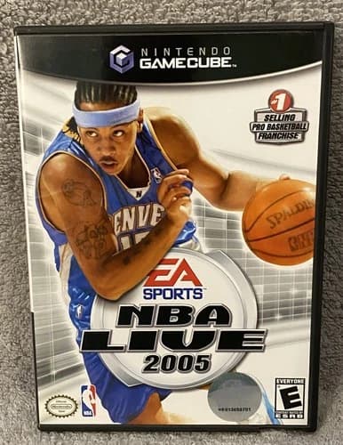 NBA Live 2005 (Nintendo GameCube, 2004) **TESTED** Complete CIB
