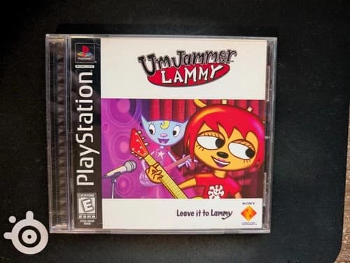 Um Jammer Lammy (Sony PlayStation 1 PS1, 1999) Authentic - Complete CIB - Tested
