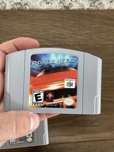 Roadsters (Nintendo 64, 1999) Authentic Cartridge Only Tested & Working