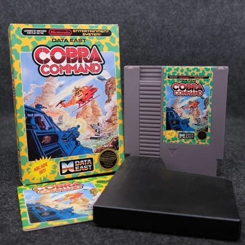 Cobra Command (NES) CIB - Authentic Great Condition