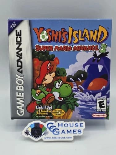 Yoshi's Island Super Mario Advance 3 Gameboy Advance CIB CLEAN! *CCGHouse* VD