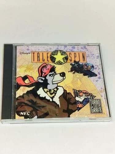 Disney's TaleSpin (TurboGrafx-16, 1991) cib tested and working
