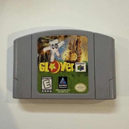 Hasbro Interactive Glover Nintendo 64 N64 Cartridge Only E NTSC-U/C