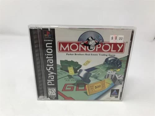 Monopoly (Black Label) - Sony Playstation 1 PS1 PSX - Complete in box CIB