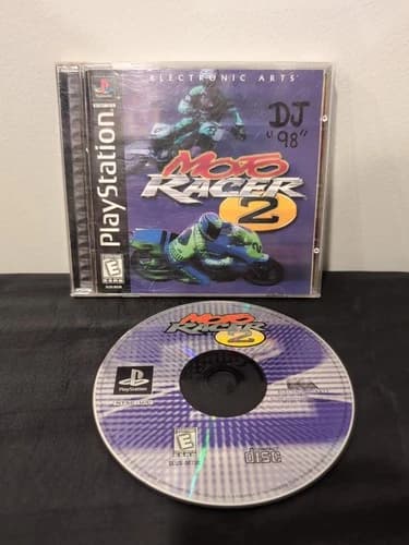 Moto Racer 2 (Sony PlayStation 1, 1998) CIB W/ Manual
