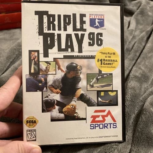 Triple Play 96 (Sega Genesis, 1995) CIB