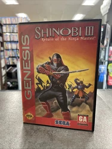 Shinobi III: Return of the Ninja Master (Sega Genesis, 1993)