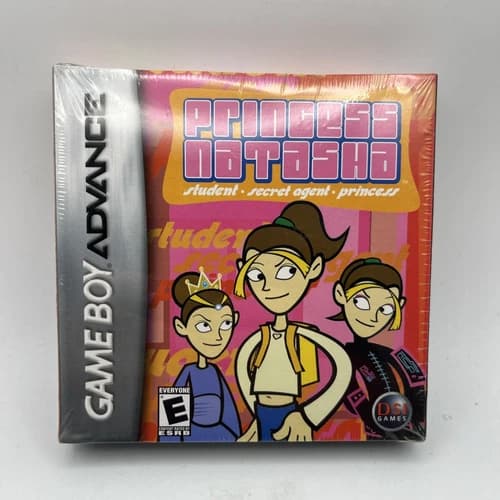 Princess Natasha: Student Secret Agent (Nintendo Game Boy Advance, 2006) New