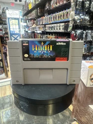 X-Kaliber 2097 (Super Nintendo SNES, Vintage Video game)