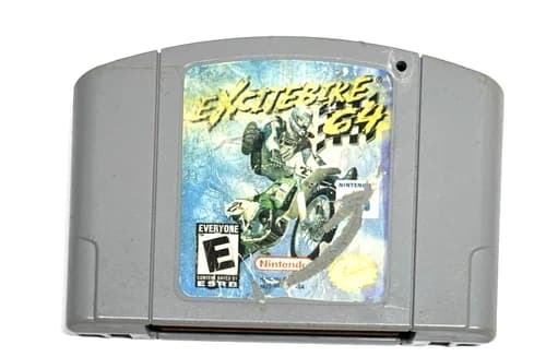 Excitebike 64 (Nintendo 64 N64 2000) N64 TESTED