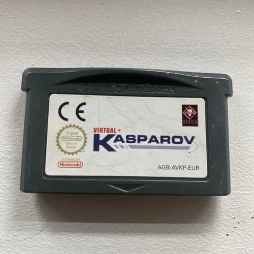 Nintendo Gameboy advance game Virtual Kasparov Chess Genuine