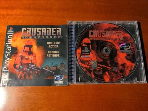 Crusader No Remorse (Sony Playstation 1 PS1) Complete CIB