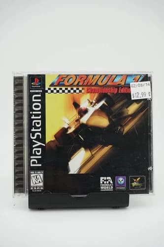 Formula 1 Championship Edition Complete Tested w/Manual Sony PS1 Playstation One