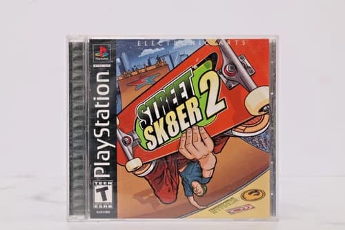 Street Sk8er 2 (Sony Playstation 1, PS1) Complete W/Manual Tested Working