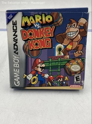 Mario VS. Donkey Kong Video Game Cartridge For Nintendo Game Boy Advance