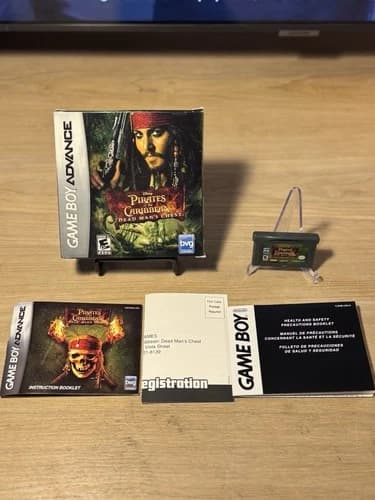 Pirates of the Caribbean: Dead Man's Chest (Nintendo Game Boy Advance, 2006) CIB