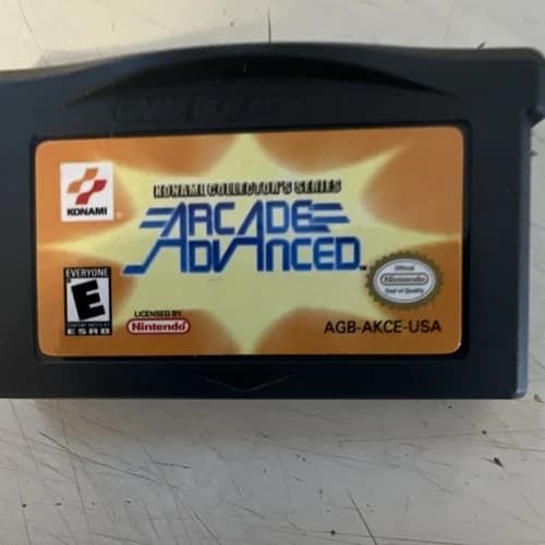 Konami Collector's Series Arcade Advanced Game Boy Advance NTSC-U/C Licensed
