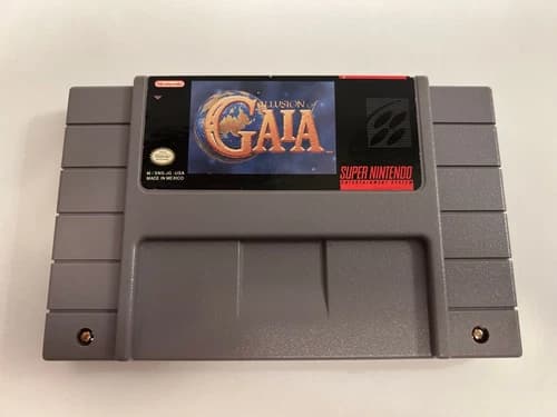 Illusion of Gaia SNES Super Nintendo Cart Only Authentic