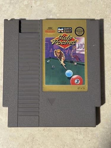 Side Pocket (Nintendo Entertainment System, 1994) Authentic Cartridge Only RARE