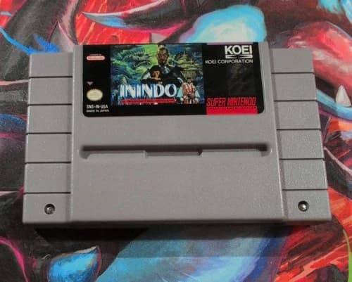 Inindo: Way of the Ninja Super Nintendo SNES Cartridge Only Tested Working