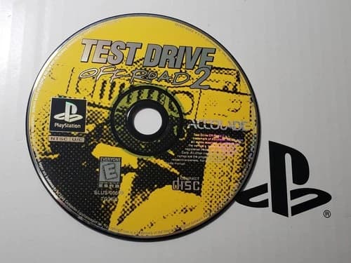 --DISC ONLY-- Test Drive Off-Road 2 (PlayStation 1, PS1)