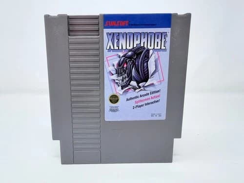 Xenophobe (Nintendo Entertainment System, NES, 1988) TESTED & WORKS