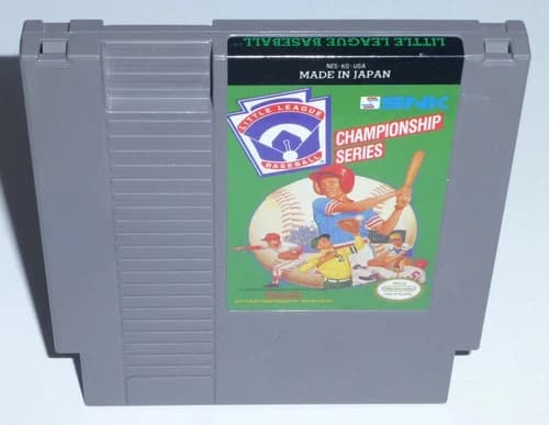 Little League Baseball Championship Series (Nintendo NES) Cleaned Tested Working