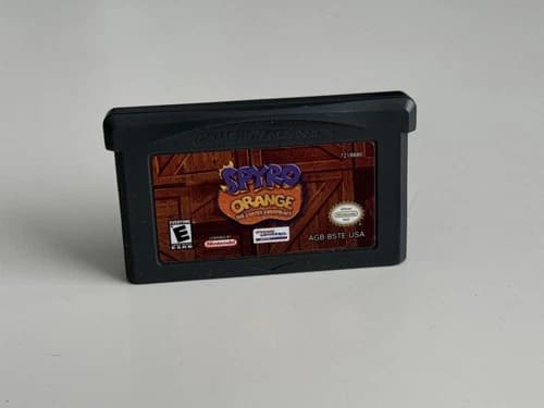 Spyro Orange The Cortex Conspiracy GameBoy Advance GBA - Tested & Works