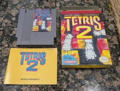 Tetris 2 Nintendo NES CIB