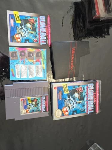 Super Glove Ball (Nintendo Entertainment System, 1990) Complete In BOX CIB