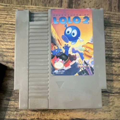 Hal America Adventures of Lolo 2 Nintendo NES Game Cartridge NTSC-U/C