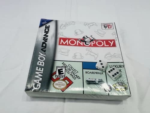 Monopoly (Game Boy Advance, 2004) NEW GBA Nintendo
