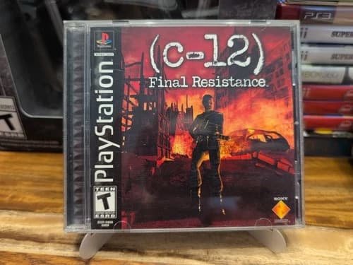C-12 Final Resistance Sony PlayStation 1 PS1 2002 Complete CIB