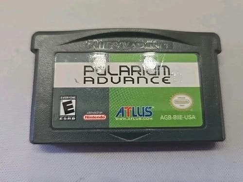 Polarium Advance (Nintendo Game Boy Advance, Atlus 2006) GBA Authentic USA